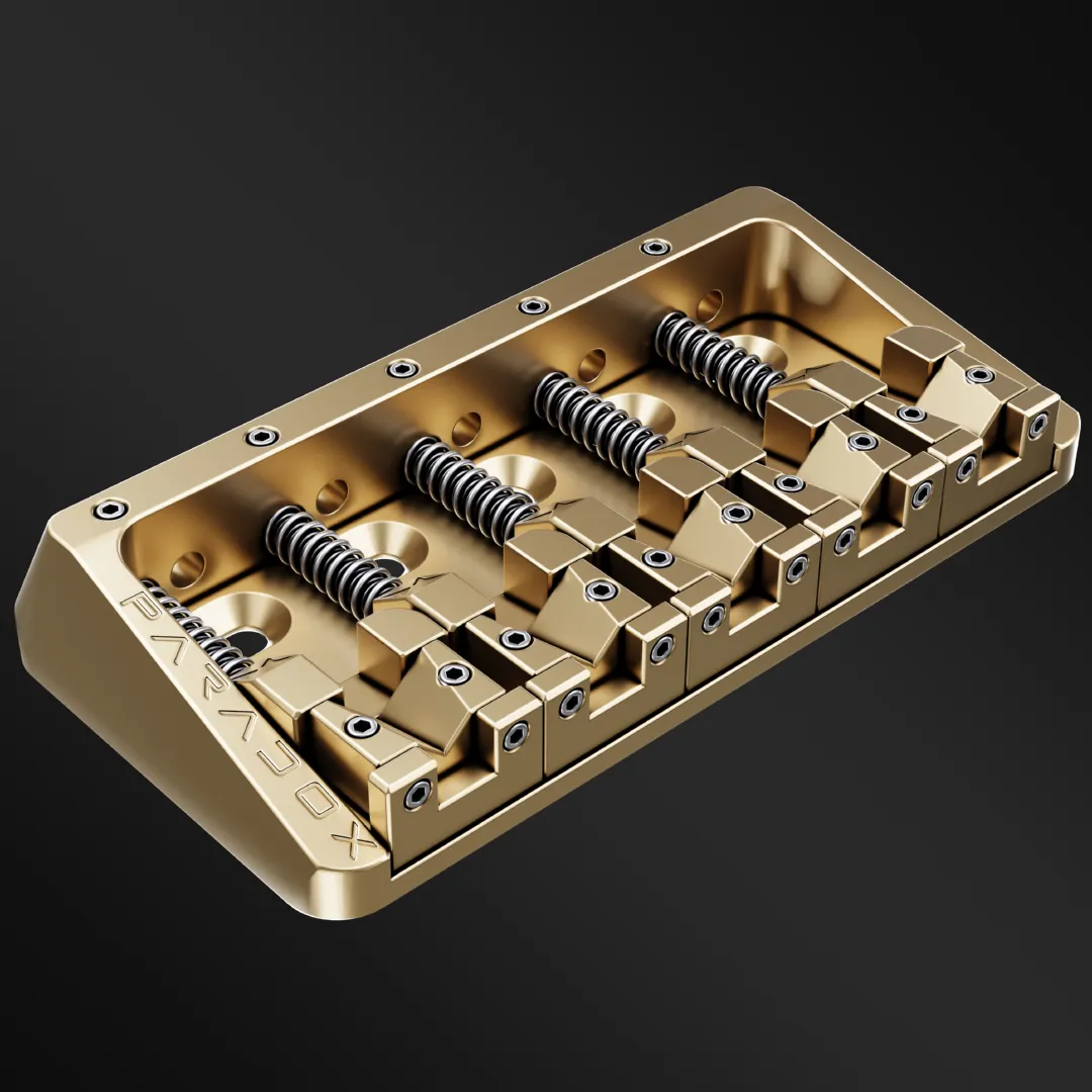 Bass.5.Strings.Gold 5-String Bass Bridge Phosphor Bronze RG12 - Image 1